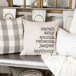 Custom Designed Personal Pillow Case